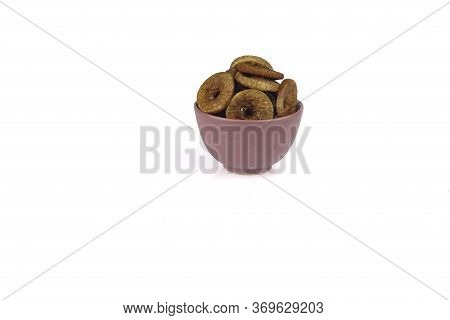 Dry Fruits Flavor In A White Background