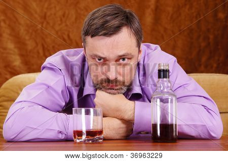 dronken man