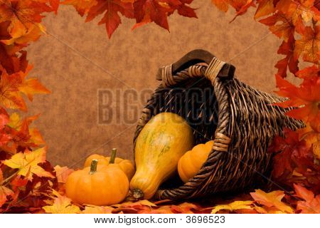 Marco de la cosecha de otoño