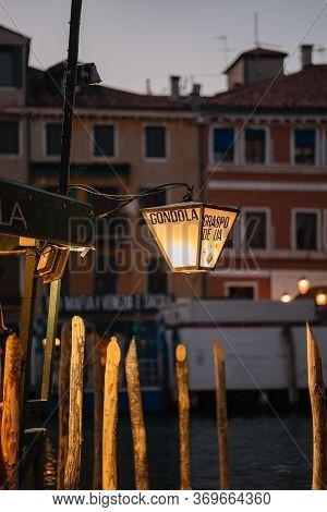 Lantern With The Words 