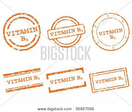 Vitamina B9 francobolli