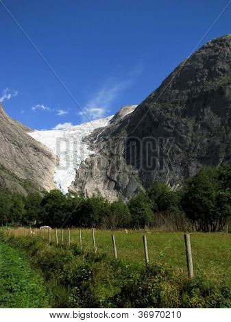Glacier in Norway