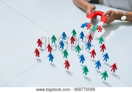 Magnetic Lead Generation. Attract Customer With Magnet