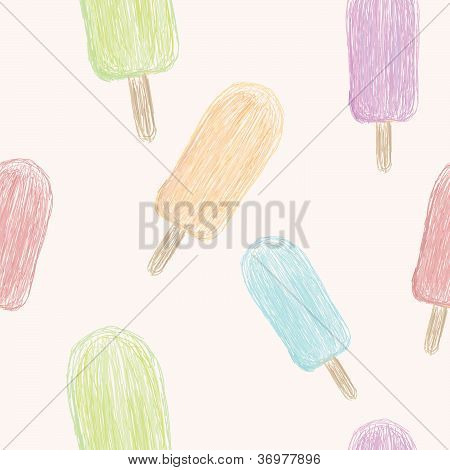 Popsicle Bezešvé Pattern