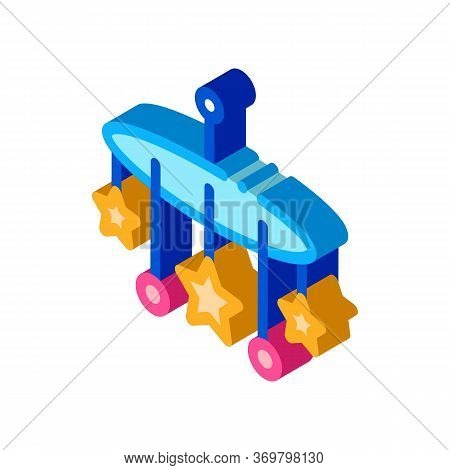Mobile Toys Icon Vector. Isometric Mobile Toys Sign. Color Isolated Symbol Illustration