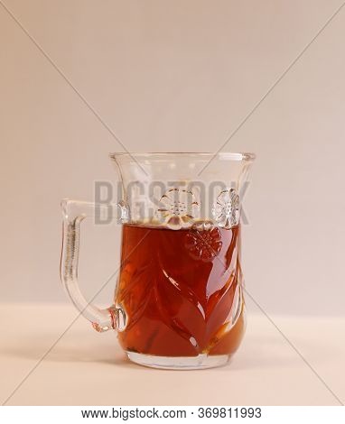 A Cup Of Black Tea Glass Cup