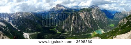 Panorama en Dolomitas