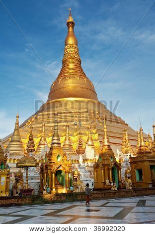 Pagoda di Shwedagon, Myanmar