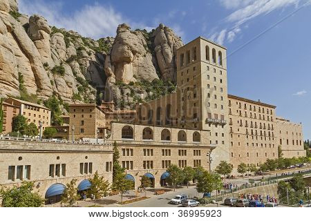 Monastero di Santa Maria De Montserrat. Catalogna, Spagna.