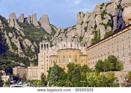 Monastero di Santa Maria De Montserrat. Catalogna, Spagna.
