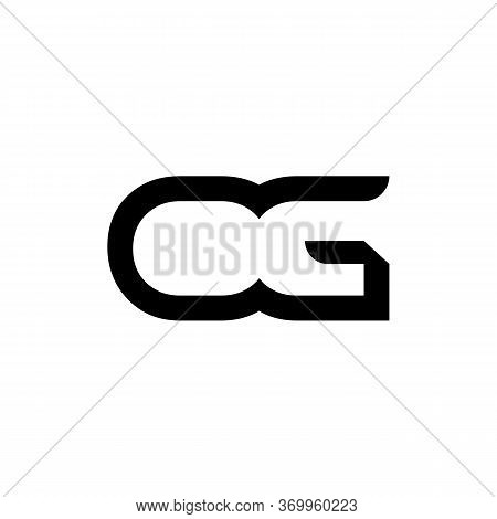 Initial Simple Letter Og Logo Design Vector Template. Abstract Minimal Og Letter Logo Design
