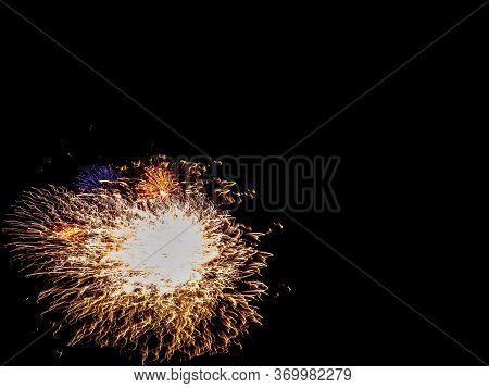 Fireworks Valencia In Fallas Holidays Night Event