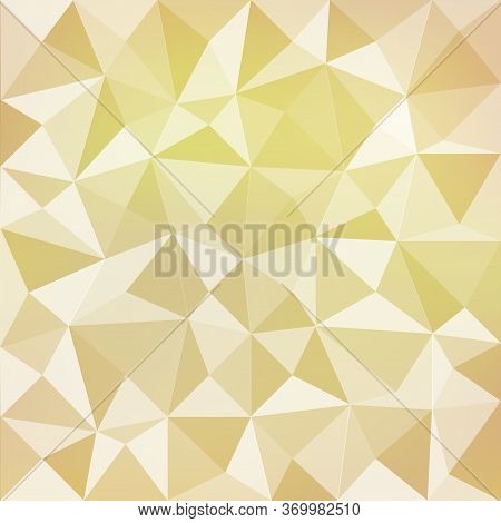 Abstract Vector Background With Many Triangles And Broken Lines.