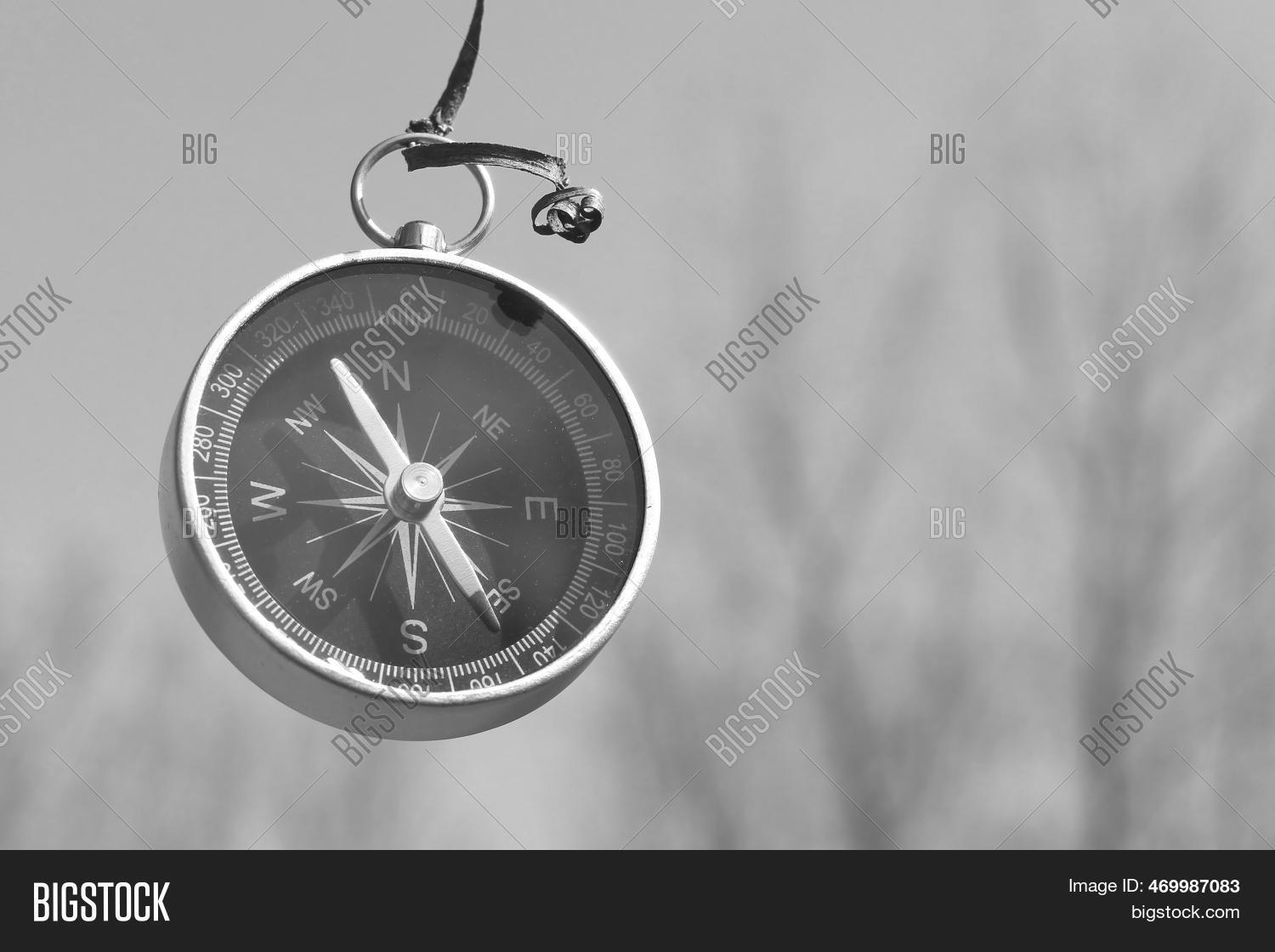 Round Compass On Image & Photo (Free Trial) Bigstock