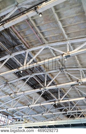 Self Destructing Membranes Of Explosive Production Ceilings With System Of Industrial Premises Colla