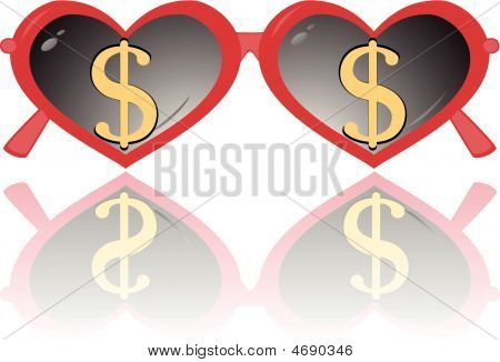 Solar Glasses. Vector Illustration