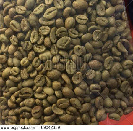 Coffee Beans Ready To Be Refined And Enjoyed
