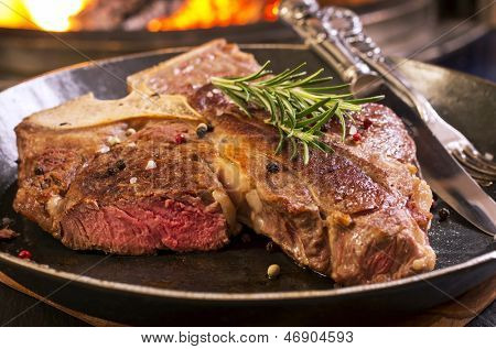 t-bone steak