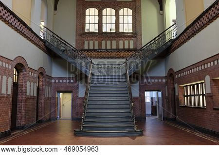 Dortmund, Germany - February 2, 2018: Zeche Zollern Is A Decommissioned Hard Coal Mine Complex In Th