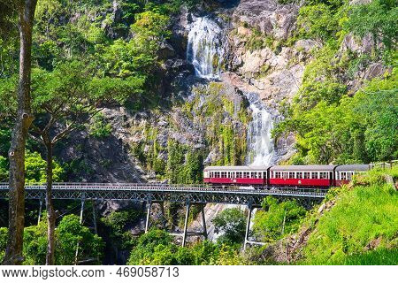 Kuranda Scenic Railway Winding Up The Tracks