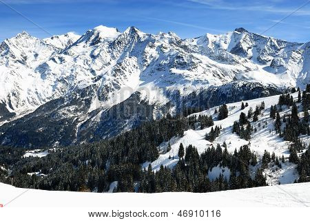 Il Mont Blanc, montagne Alpine