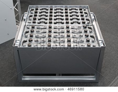 Gaffeltruck batterier