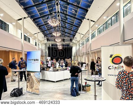 Press Breakfast At Matka Nordic Travel Fair 2023. 01.19.2023. Helsinki, Finland.