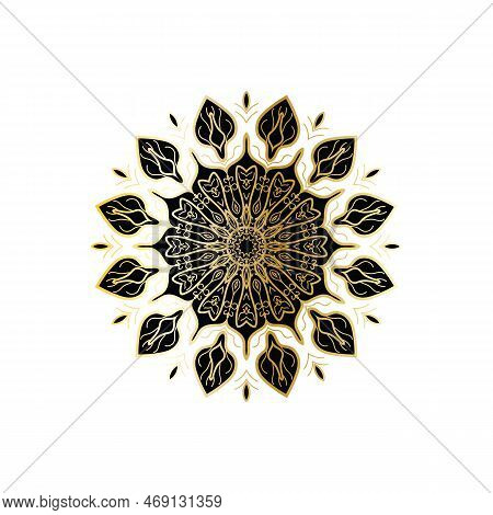 Mandala Logo Design Vector Template