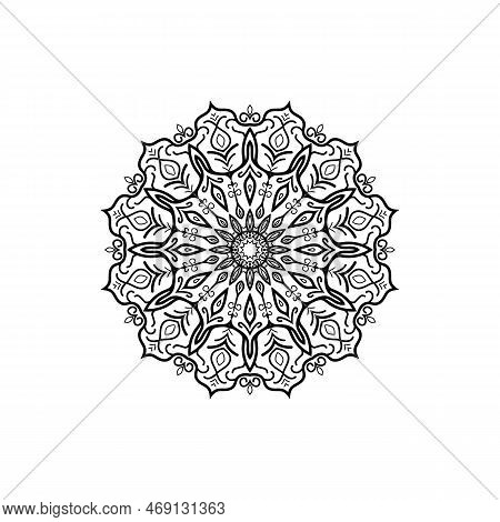 Mandala Logo Design Vector Template