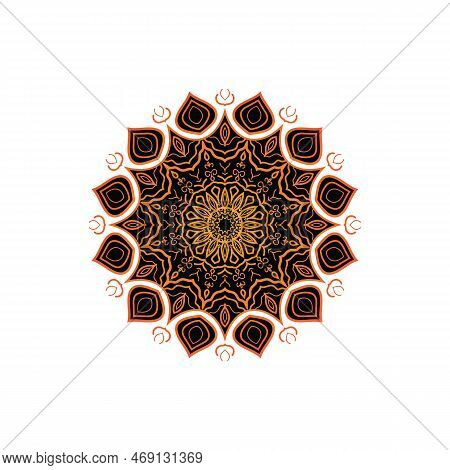 Mandala Logo Design Vector Template