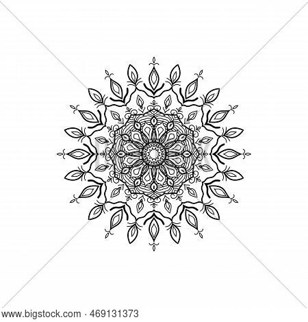 Mandala Logo Design Vector Template