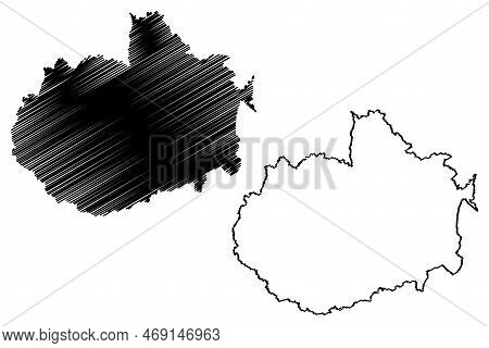 Itamaraju Municipality (bahia State, Municipalities Of Brazil, Federative Republic Of Brazil) Map Ve