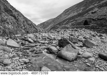 Heddons Mouth In Exmoor National Park
