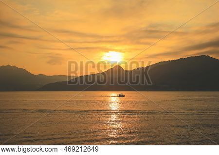 The Sunset Of Junk Bay, Tseung Kwan O Bay 2013 Feb 17