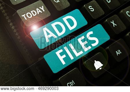 Writing Displaying Text Add Files. Word Written On To Put More Information To A Certain Person, Thin