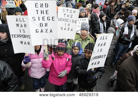 Anti Israel Rally.