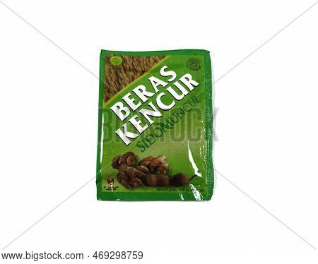 Banten, Indonesia - December 2022 - Beras Kencur Sido Muncul Is A Herbal Medicine Containing Rice Ex