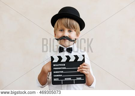 Child Pretend To Be A Director