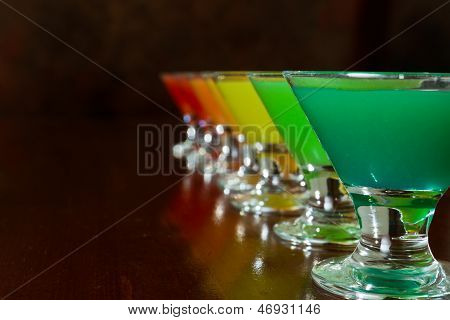 Regenbogen-Aufnahmen