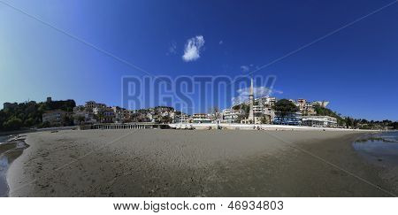 Små strand Ulcinj