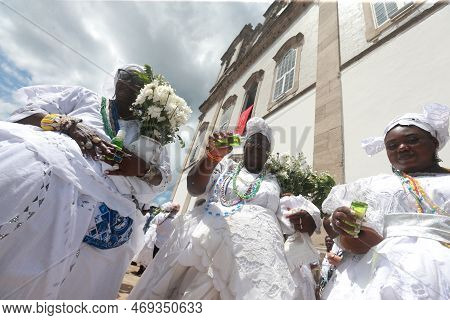 Church Of Bonfim In Salvador