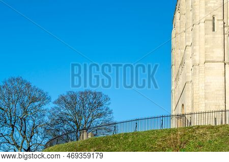 Norwich, England, United Kingdom - December 29, 2013: View Of Norwick Castle, Norfolk, England, Unit