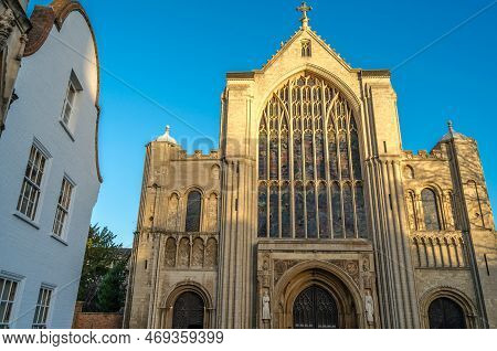View Of The Norwich Cathedral, Uk