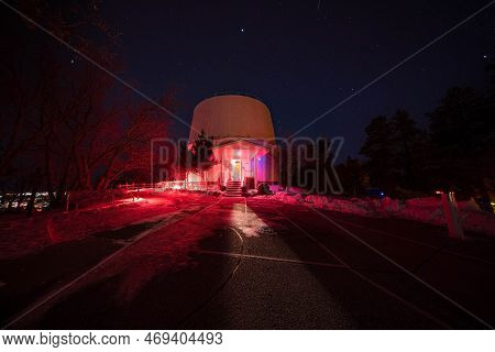 Lowell Observatory On Decmber 16Th, 2022 In Flagstaff, Arizona
