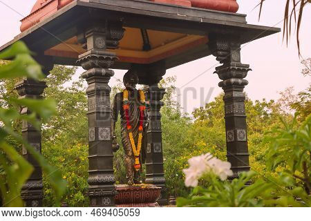 A Beautiful Statue Of World-famous Hindu Monk Swamy Vivekananda At Vivekananda Kendra, Kanyakumari, 