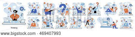 Thinking Process Of Functioning Of Consciousness, Which Determines Cognitive Activity Of Person And 