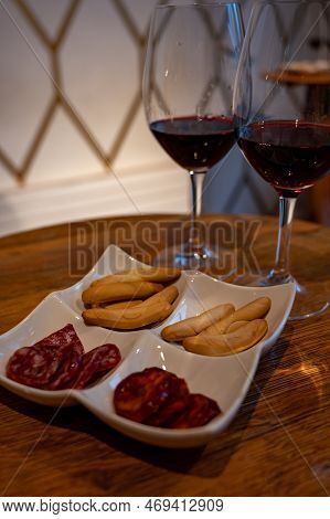 Tasting Of Different Rioja Wines, Visit Of Winery Cellars, Rioja Wine Making Region, Spain