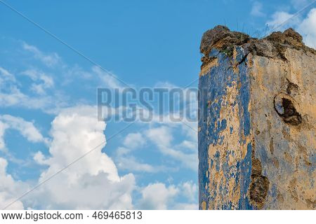 The Ruins Of The Abandoned Greek City Of Levissi Near The Village Of Kayakoy In Fethiye Turkey, Agai