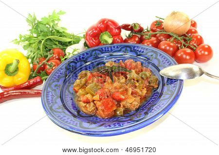 모로코 Tagine Kefta