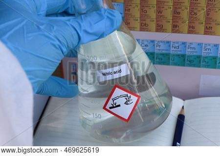 Nitric  Acid And Periodic Table Of Elements, Learning In The Laboratory